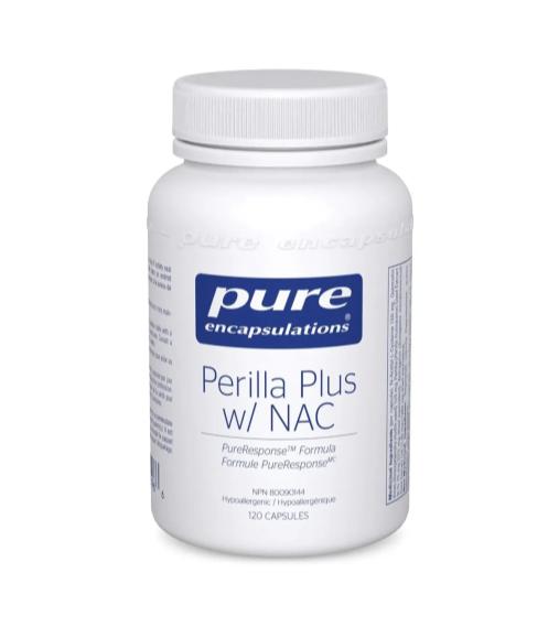 Pure Encapsulations: Perilla Plus w/ NAC (120 caps) *SO