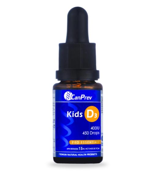 CanPrev: D3 Drops Kids 400IU (15ml) *SO*