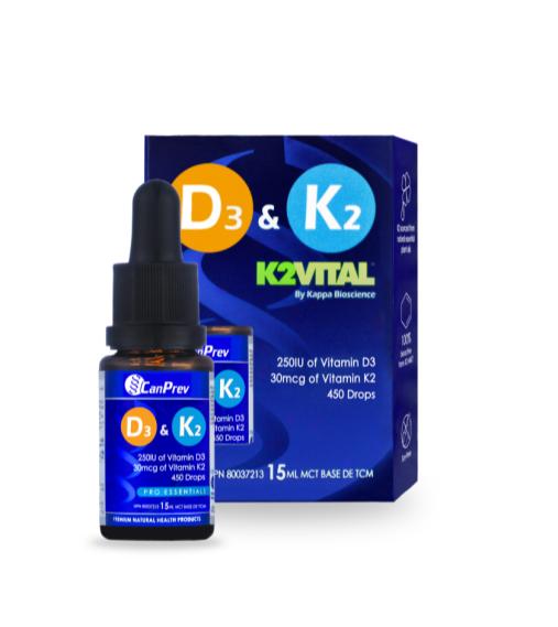 CanPrev: D3 & K2 Drops (15ml) *SO*