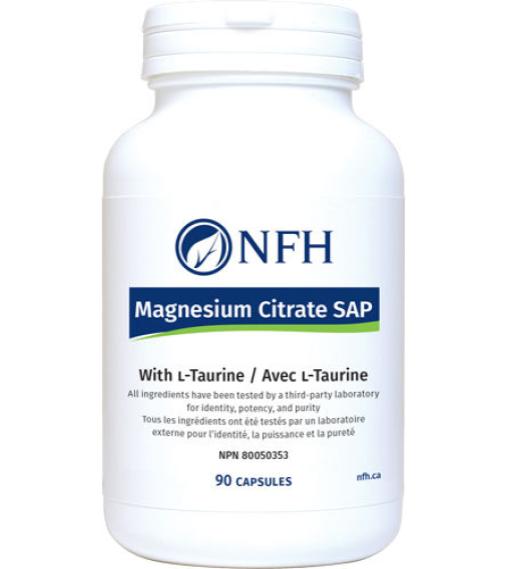 NFH: Magnesium Citrate SAP (90 caps) *SO