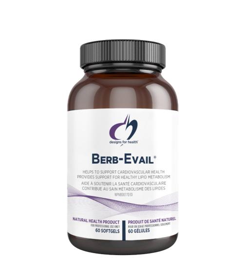 Designs for Health: Berberine-Evail (60 softgels)