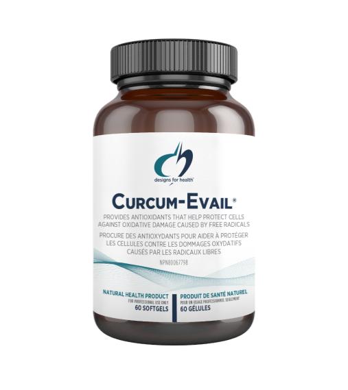 Designs for Health: Curcum-Evail (60 soft gels)