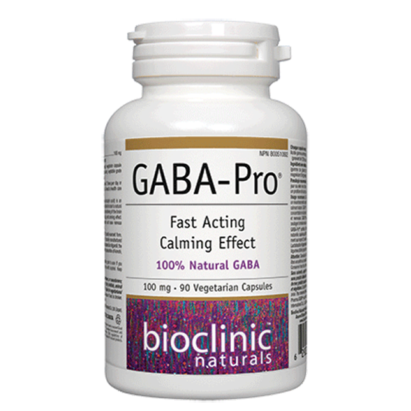 Bioclinic Naturals: Gaba-Pro Non-Chewables (90 Caps)