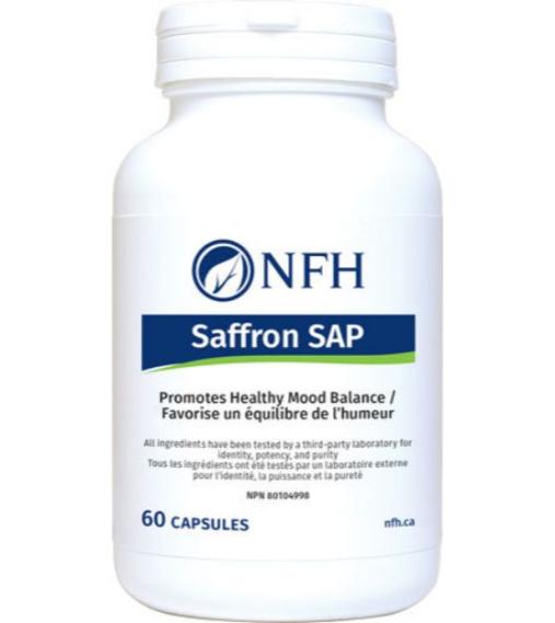 Saphflu NFH: Saffron SAP (60 caps) – Somerset Health & Wellness Dispensary