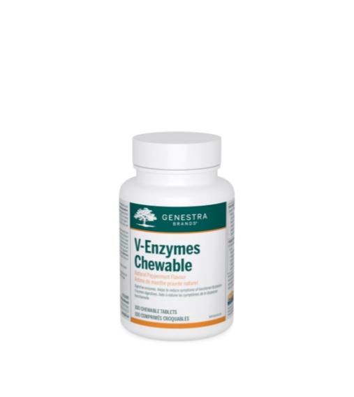 Genestra: V-Enzymes Chewables (100 caps) *SO*