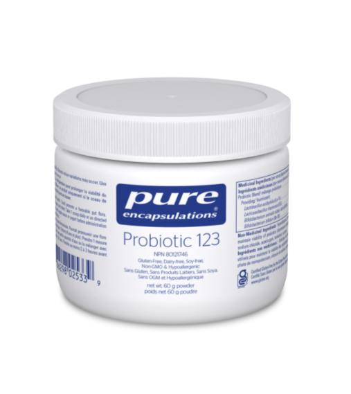 Pure Encapsulations: Probiotic 123 (60g) *SO*