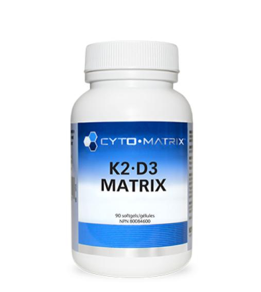 Cyto-Matrix: K2-D3 Matrix (90 caps) – Somerset Health & Wellness Dispensary