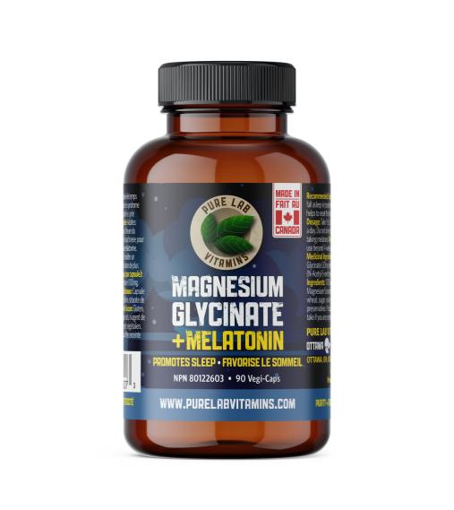 PureLab: Magnesium Glycinate + Melatonin (90 caps)