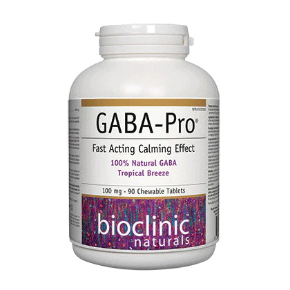 Bioclinic Naturals: Gaba-Pro Chewables (90 tabs)